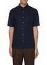 Main View - Click To Enlarge - VINCE - Chest Pocket Short Sleeve Linen Shirt