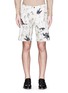 Main View - Click To Enlarge - - - Bird and jute print cavalry twill shorts