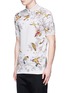Front View - Click To Enlarge - - - Bird print polo shirt