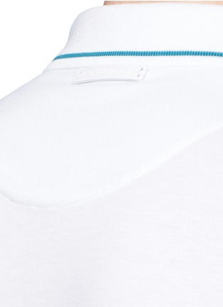 Detail View - Click To Enlarge - - - Bird patch embroidery polo shirt