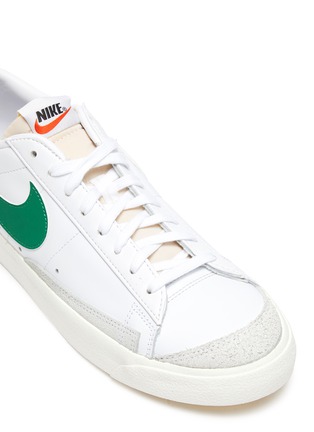 Detail View - Click To Enlarge - NIKE - 'Blazer Low '77' Vintage Low-top Leather Sneakers