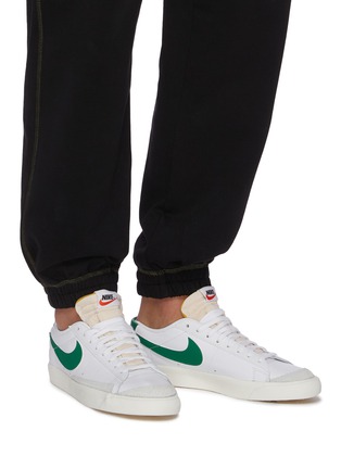 Figure View - Click To Enlarge - NIKE - 'Blazer Low '77' Vintage Low-top Leather Sneakers