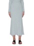 Main View - Click To Enlarge - THEORY - 'Mouline' rib-knit midi skirt