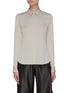 Main View - Click To Enlarge - THEORY - Spread Collar Silk Blouse