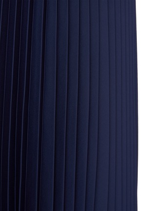 Detail View - Click To Enlarge - THEORY - Asymmetric Hem Pleat Midi Skirt