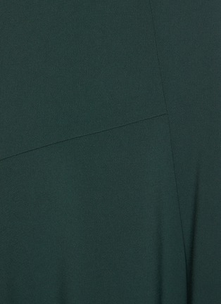 Detail View - Click To Enlarge - THEORY - Sleeveless Asymmetric Drape Ruffled Hem Dress