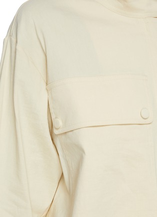  - THEORY - Eco Crunch linen utility jacket