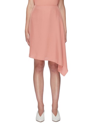 Main View - Click To Enlarge - THEORY - Draped twill skirt