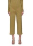 Main View - Click To Enlarge - THEORY - Eco Crunch linen wide-leg pull-on culotte pants