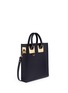 Front View - Click To Enlarge - SOPHIE HULME - Mini rectangle leather box tote