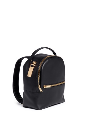 Front View - Click To Enlarge - SOPHIE HULME - 'Mini Wilson' leather backpack