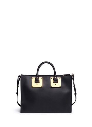 Back View - Click To Enlarge - SOPHIE HULME - E/W Albion' soft leather satchel