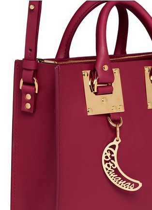 Detail View - Click To Enlarge - SOPHIE HULME - Square leather box tote