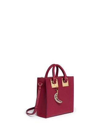 Front View - Click To Enlarge - SOPHIE HULME - Square leather box tote