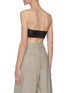 Back View - Click To Enlarge - TIBI - Zip-up Leather Bandeau