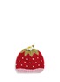 Main View - Click To Enlarge - THE BLUEBERRY HILL - 'Addie' strawberry knit kids beanie