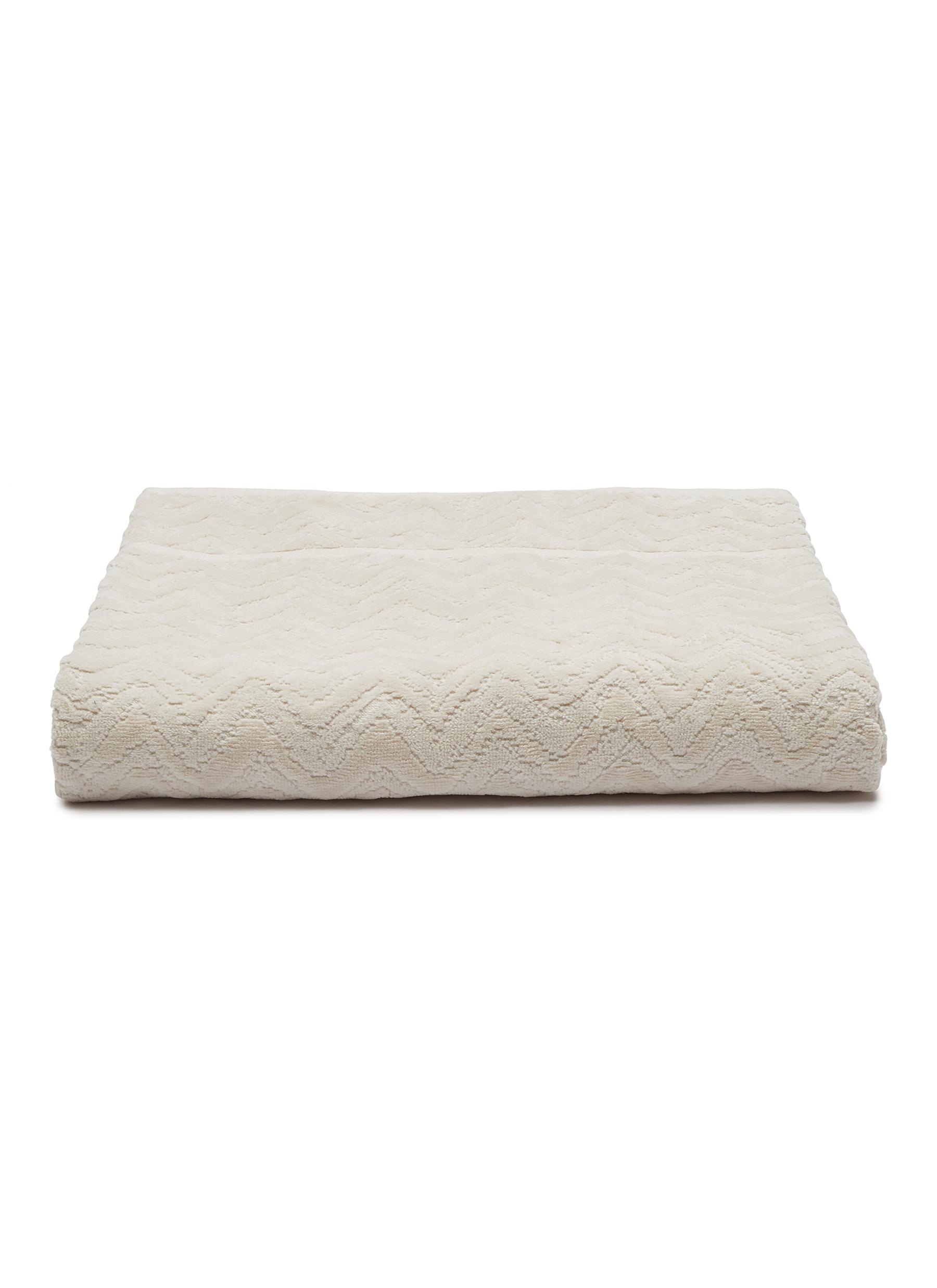 Rex Cotton Bath Sheet - Natural White