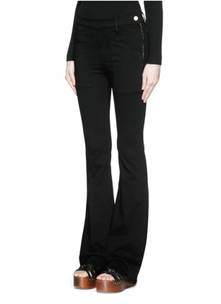 Front View - Click To Enlarge - FRAME - 'Le Flare de Francoise' flared jeans