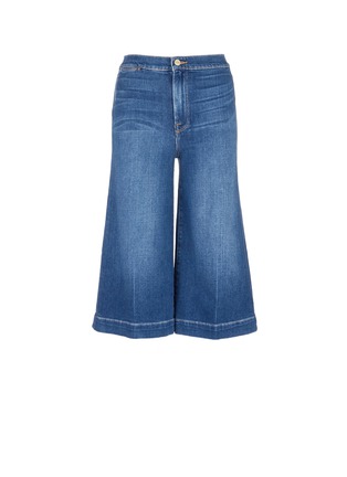 Main View - Click To Enlarge - FRAME - 'Le Culotte' wide leg cropped jeans