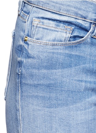 Detail View - Click To Enlarge - FRAME - 'Le Skinny De Jeanne' distressed jeans