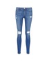 Main View - Click To Enlarge - FRAME - 'Le Skinny de Jeanne' ripped jeans