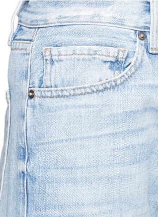 Detail View - Click To Enlarge - FRAME - 'Le Original' distressed knee boyfriend jeans