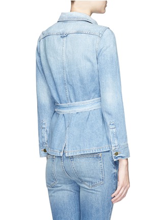 Back View - Click To Enlarge - FRAME - 'Le Patch Pocket' denim jacket