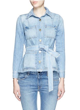 Main View - Click To Enlarge - FRAME - 'Le Patch Pocket' denim jacket