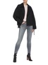 Figure View - Click To Enlarge - MOTHER - 'The Looker' Crop Skinny Jeans