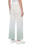 Back View - Click To Enlarge - CRUSH COLLECTION - Ombré pointelle wide leg pants