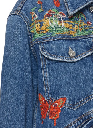  - MOTHER - 'The Mountain Drifter' Psychedelic Embroidered Denim Jacket