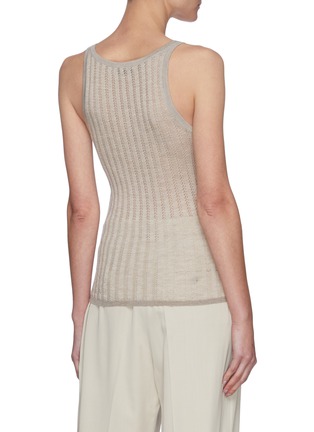 Back View - Click To Enlarge - GABRIELA HEARST - 'Nevin' knit tank top