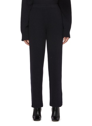Main View - Click To Enlarge - THE FRANKIE SHOP - Rib Knit Wool Blend Pants