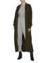 Figure View - Click To Enlarge - THE FRANKIE SHOP - Tab Cuff Fleece Sweatpants