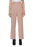 Main View - Click To Enlarge - THE FRANKIE SHOP - 'Pernille' Pleat Front Straight Leg Pants