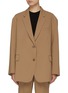 Main View - Click To Enlarge - THE FRANKIE SHOP - 'Bea' Single Breast Oversize Blazer