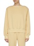 Main View - Click To Enlarge - THE FRANKIE SHOP - 'Vanessa' Padded Shoulder Oversize Cotton Sweatshirt