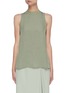 Main View - Click To Enlarge - VINCE - Rib Neck Side Slit Tank Top