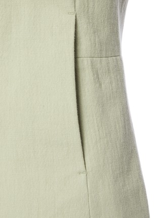  - VINCE - Conceal Button Front Crop Cotton Jacket