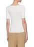 Back View - Click To Enlarge - VINCE - Square Neck Pima Cotton Modal Blend T-shirt