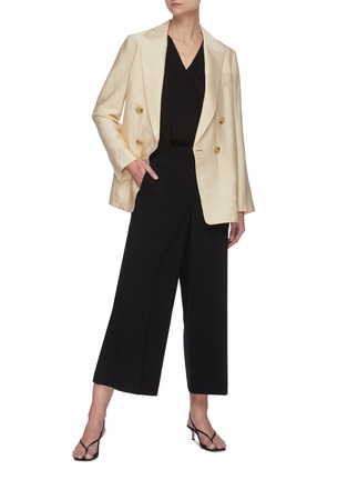 Figure View - Click To Enlarge - VINCE - Double Breast Blazer