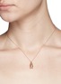 Detail View - Click To Enlarge - BAO BAO WAN - Pavilion pendant diamond pearl 18k rose gold necklace