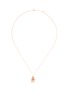 Main View - Click To Enlarge - BAO BAO WAN - Pavilion pendant diamond pearl 18k rose gold necklace