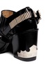 Detail View - Click To Enlarge - TOGA SHOES - Buckle harness leather booties