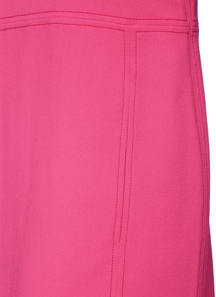 Detail View - Click To Enlarge - VICTORIA, VICTORIA BECKHAM - Wool crepe shift dress