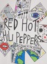  - R13 - Red Hot Chili Peppers doodle graphic print T-shirt