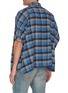 Back View - Click To Enlarge - R13 - Oversized plaid print shirt