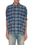 Main View - Click To Enlarge - R13 - Oversized plaid print shirt
