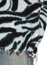  - R13 - Distressed oversized zebra print sweater