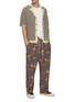 Figure View - Click To Enlarge - NANUSHKA - Floral print pleated pants